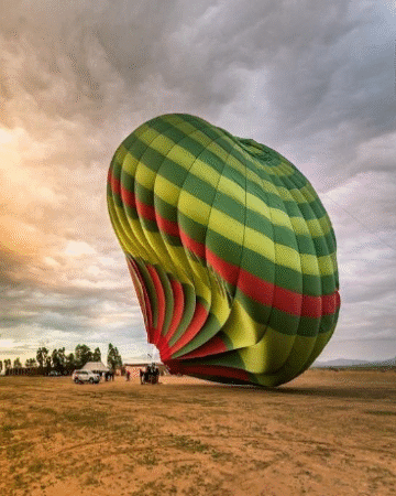Hot Air Balloon Flight Magic